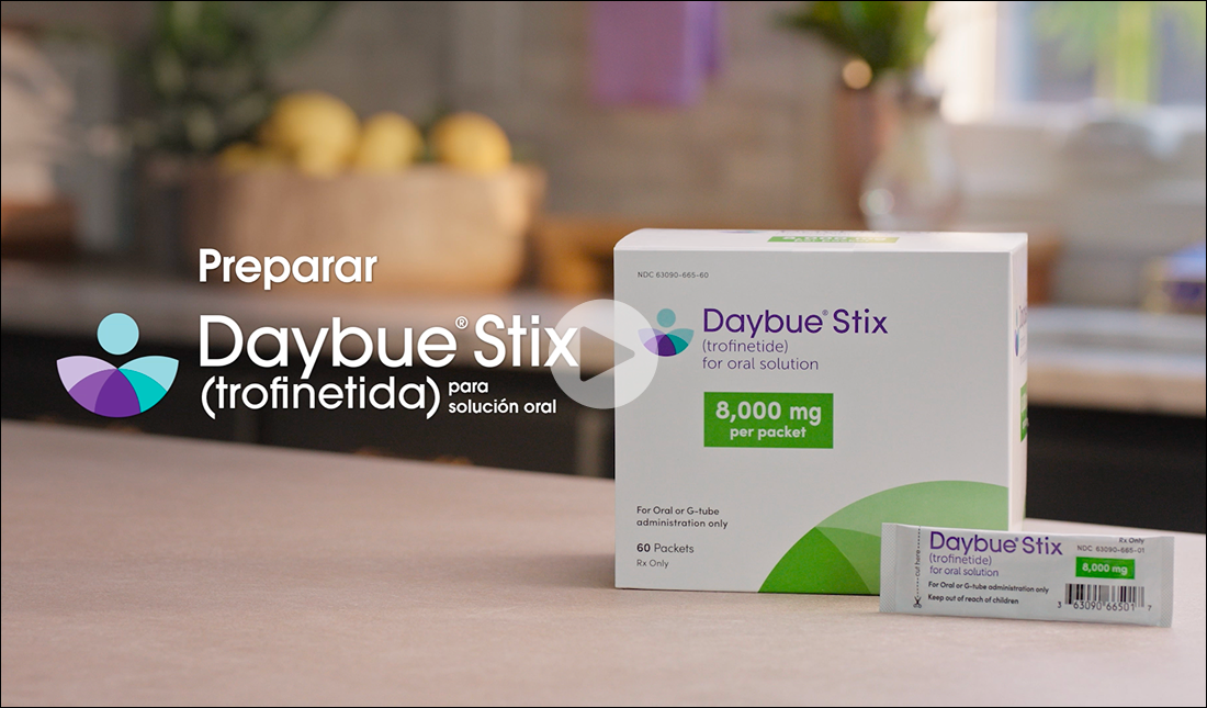 Cómo preparar DAYBUE STIX